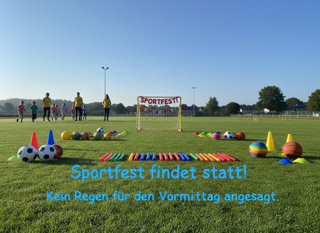 Sportfest findet statt