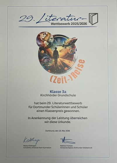 Urkunde Klasse
